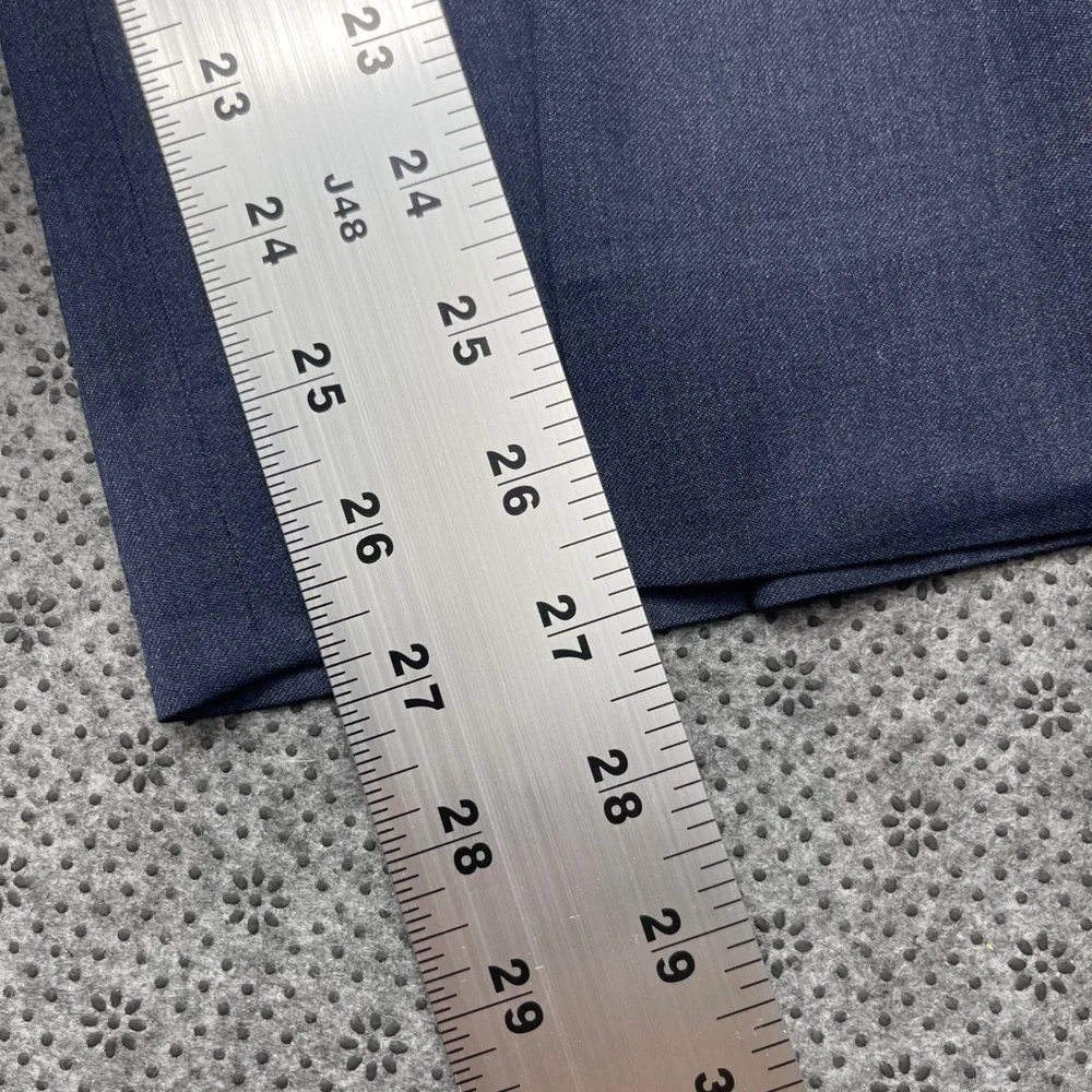 Brooks Brothers 1818 Classic Navy Reda Wool Dress Pants Mens 36x30 Fits 38x27
